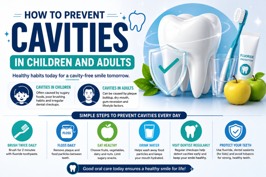 cavities in children cavities in adults