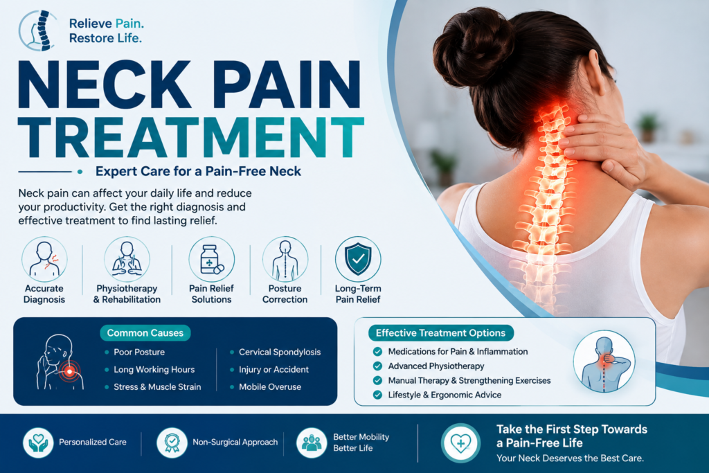 best neck pain treatment in zirakpur