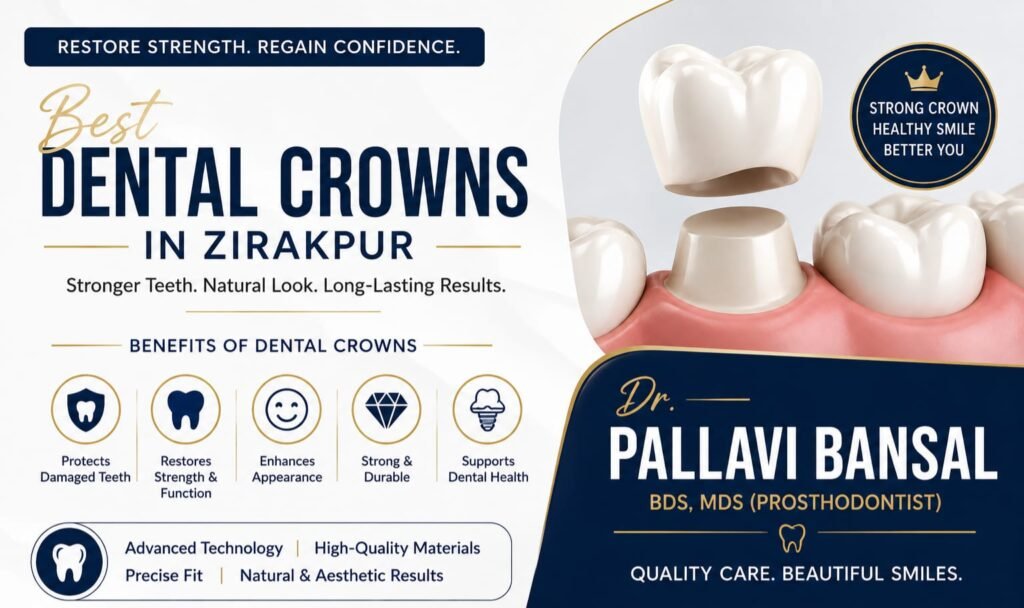 Best Dental Crowns in Zirakpur