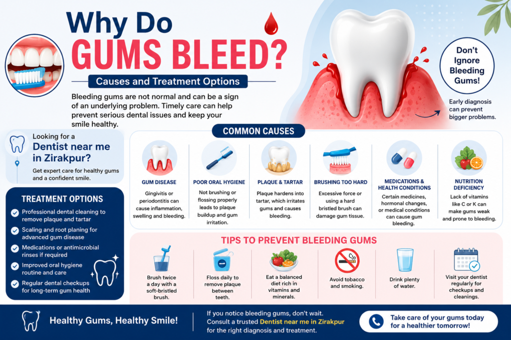 Dentist near me in Zirakpur