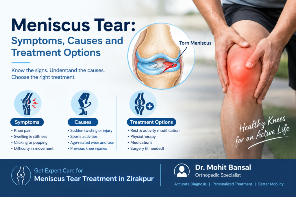 Meniscus Tear Treatment in Zirakpur