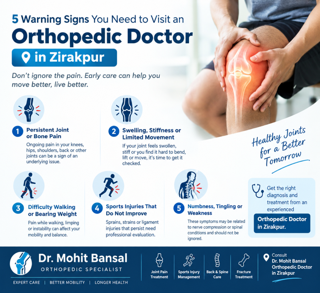 orthopedic doctor in Zirakpur